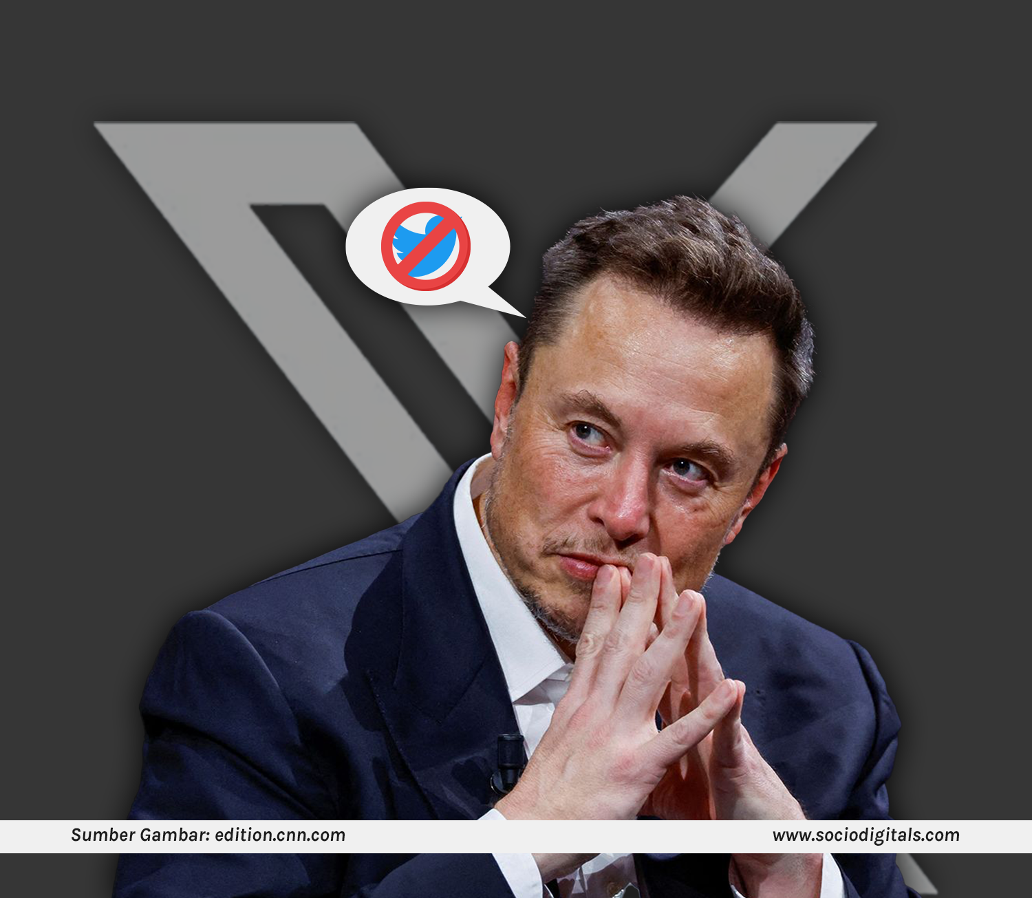 Elon Musk Berulah Lagi  : Ketika Twitter Berubah menjadi “X”